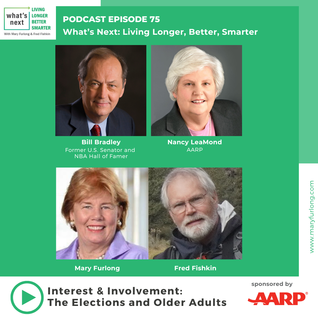 What’s Next Living Longer Better Smarter – Interest & Involvement: The Elections and Older Adults (episode 75)